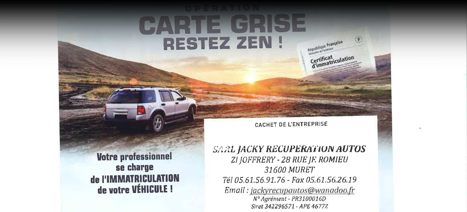 carte grise zen